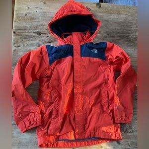 The North Face rain jacket
